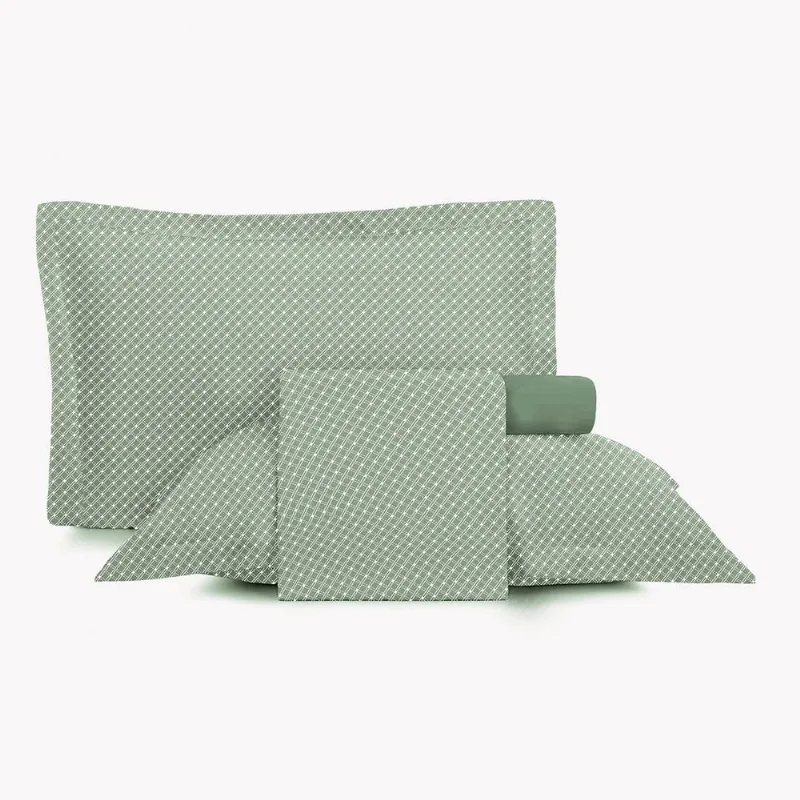 Jogo Cama King 4 peças Altenburg Toque Acetinado Slim Organic