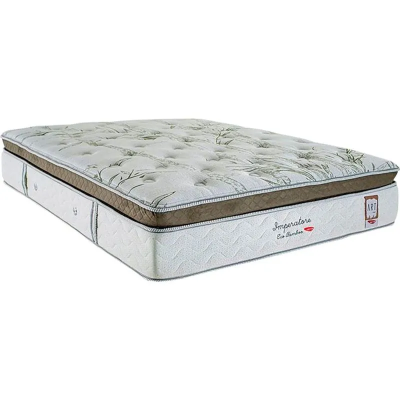 Colchão Herval Pocket Imperatore Bamboo Visco Casal 138