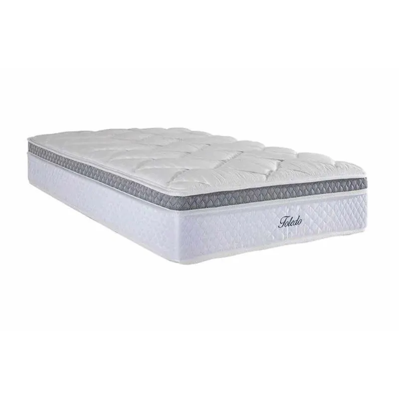 Colchão Solteiro Molas MasterPocket Ensacadas Toledo Euro Pillow (88x188x28) - Herval