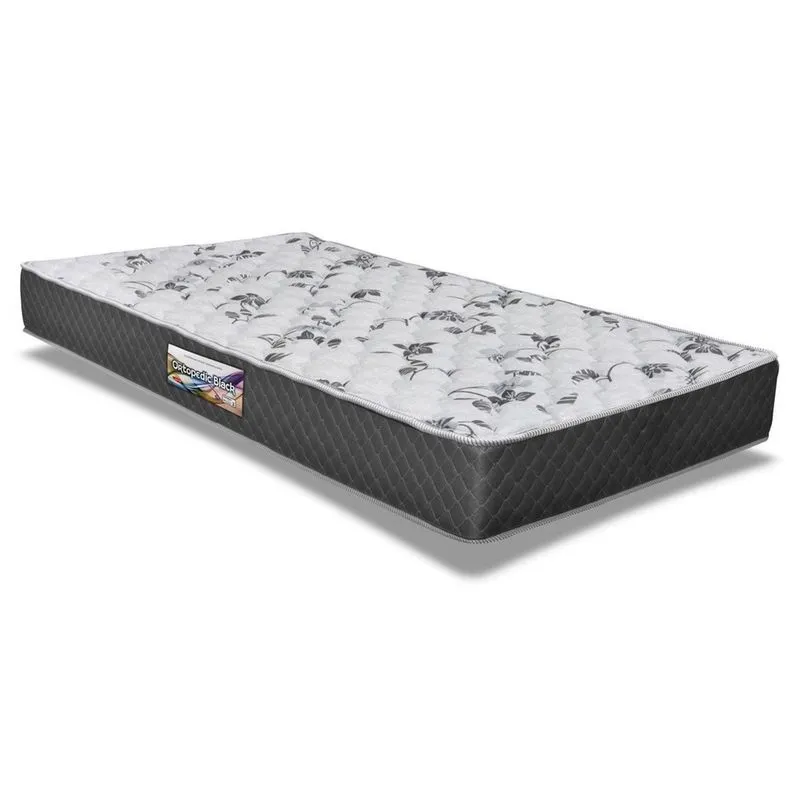 Colchão Solteiro Anatômico D28 / ag 65 Ortopedic Black Double Face (88x188x17) - Herval