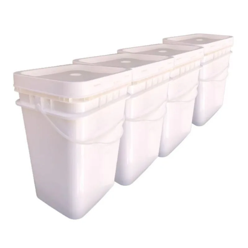 Balde 20l Retang Alça Plast P Ordenha