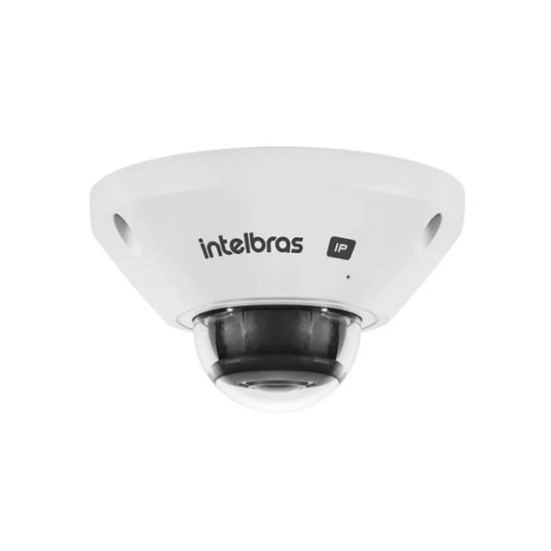 Câmera de Segurança IP Fisheye VIP 5500 F IA Intelbras