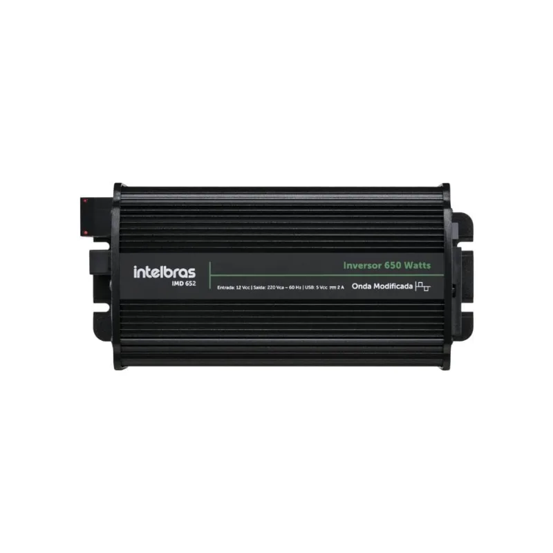 Inversor De Tensão Modificada 650w 12vcc Para 220vac Imd652