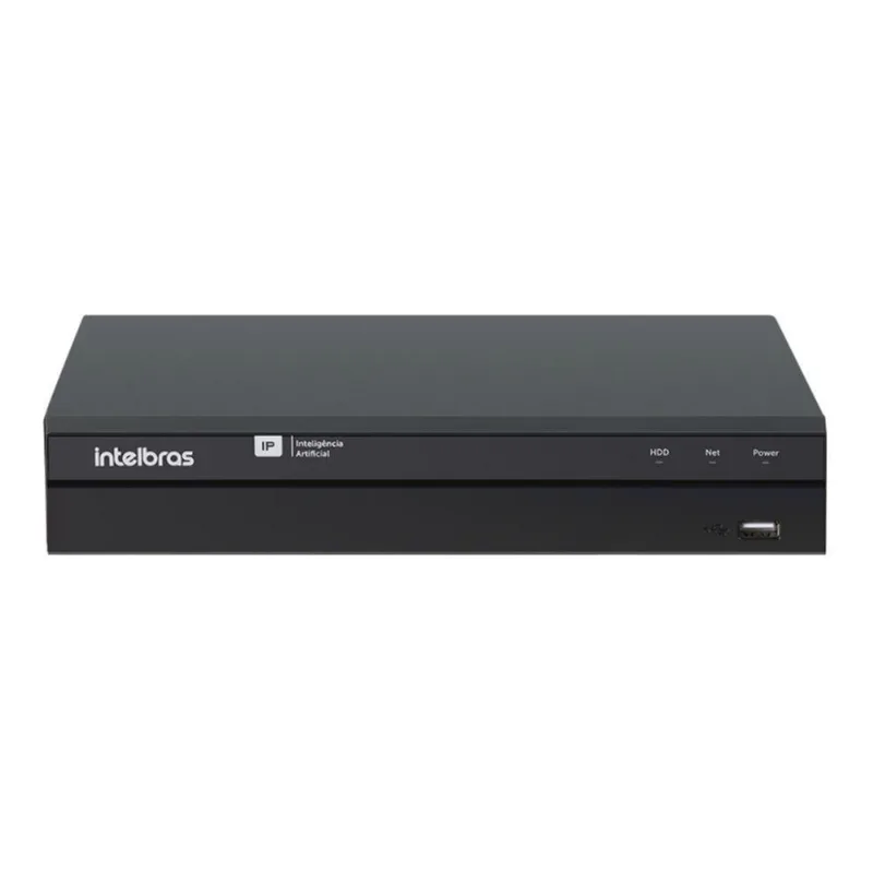 Nvr Intelbras 16 Canais 12mp Gravador De Vídeo Invd 1016