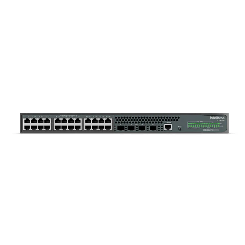 Switch Gerenciavel 24P + 4P SFP 1000 POE 4760108 Intelbras