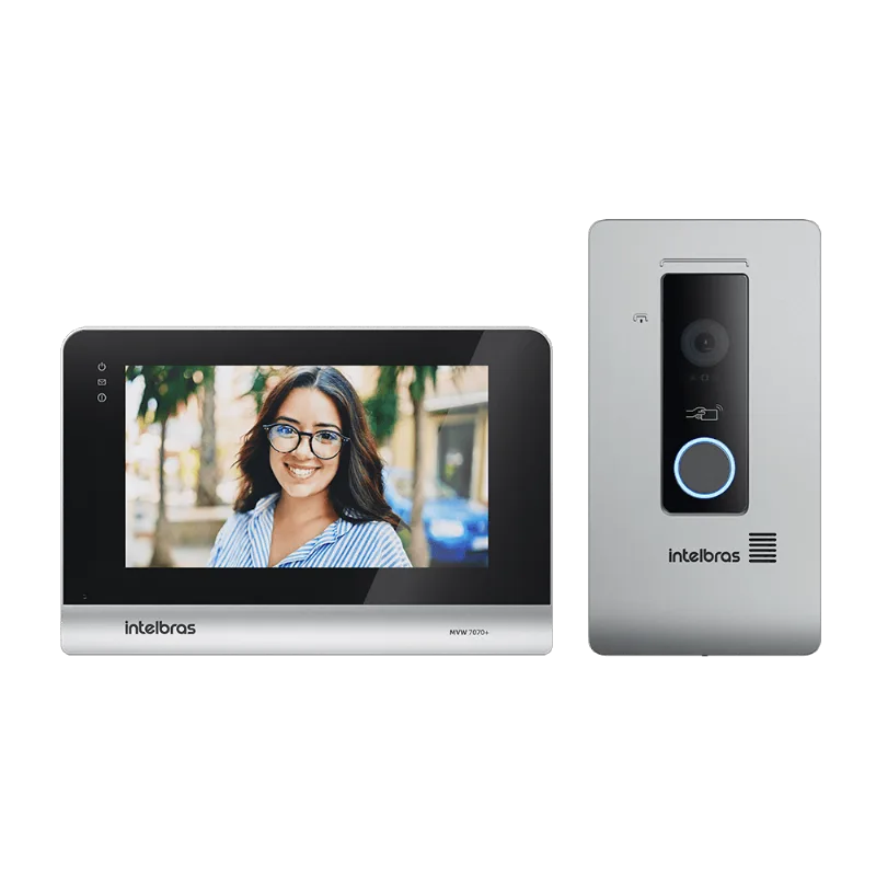 Videoporteiro Residencial IP Touch MVW 7070+ Intelbras
