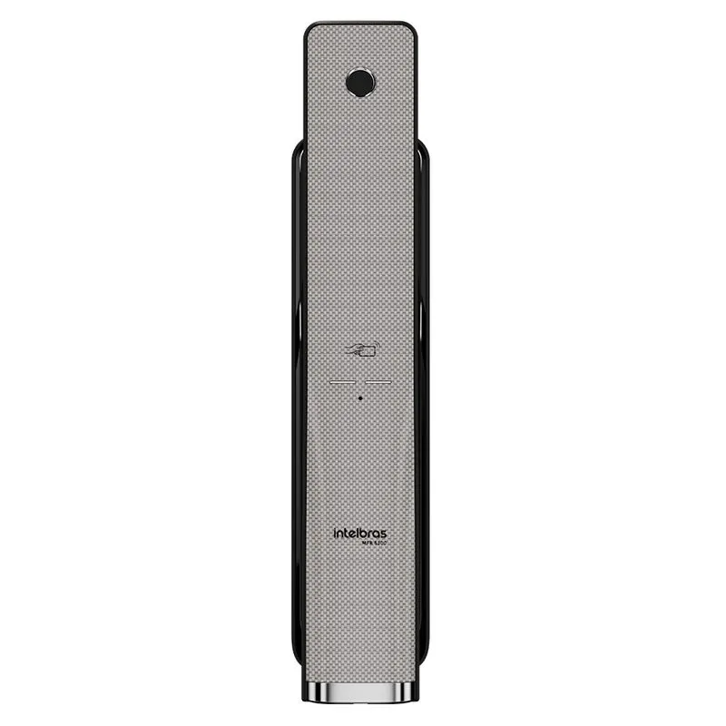 Fechadura Inteligente Intelbras Push & Pull de Embutir Cinza - MFR6300