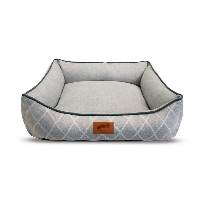 Cama Baw Waw Meu Aconchego Cinza Para Cães E Gatos - G