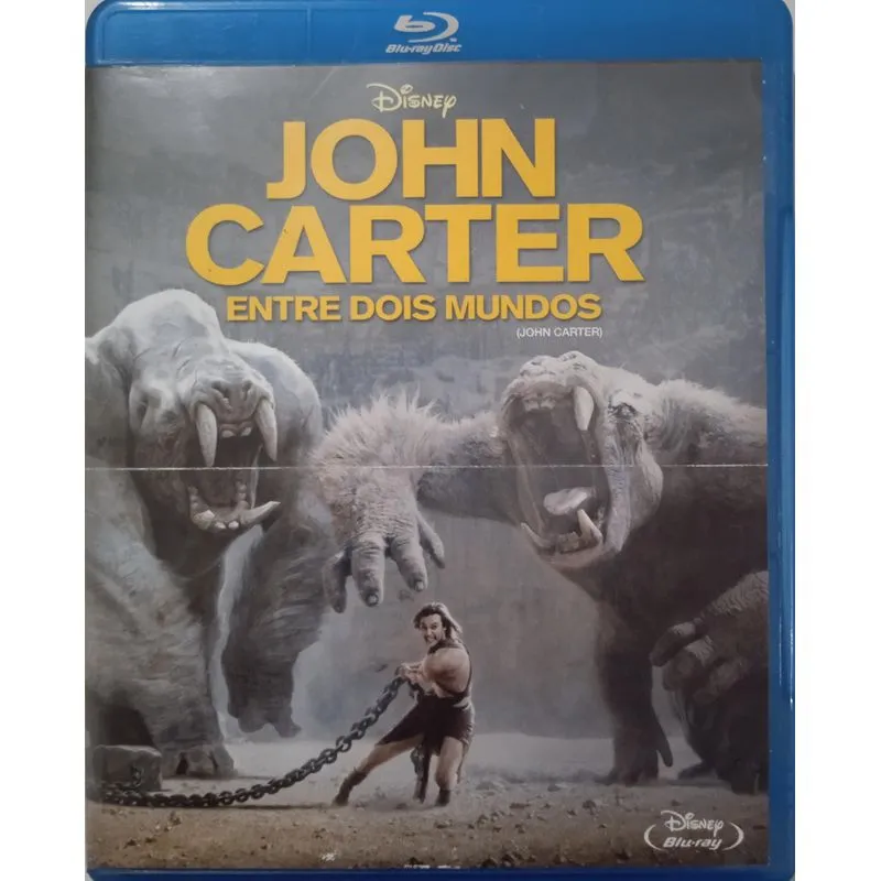 Blu Ray John Carter Entre Dois Mundos