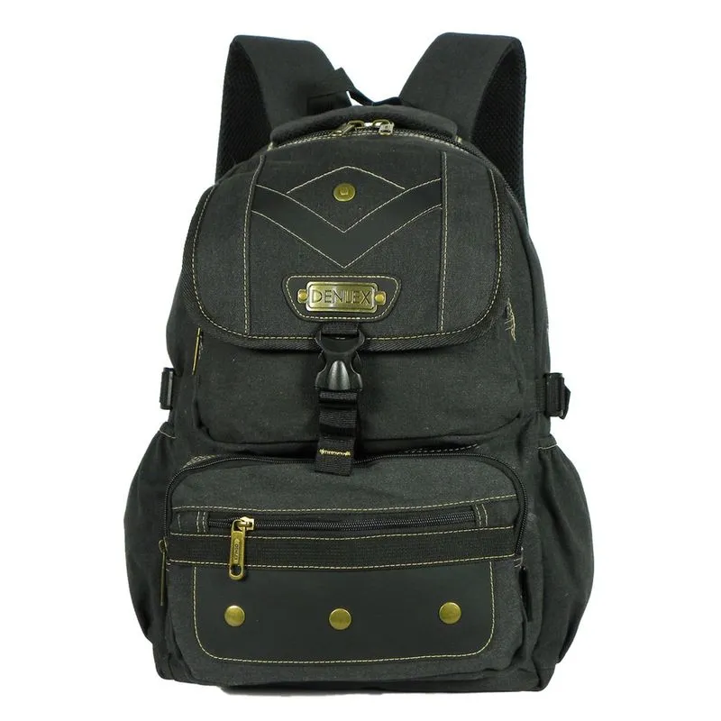 Mochila reforçada lona grossa denlex DL0835 30 L escolar