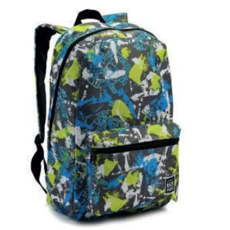 Mochila Unissex Costas Camuflada Verde18 - Denlex