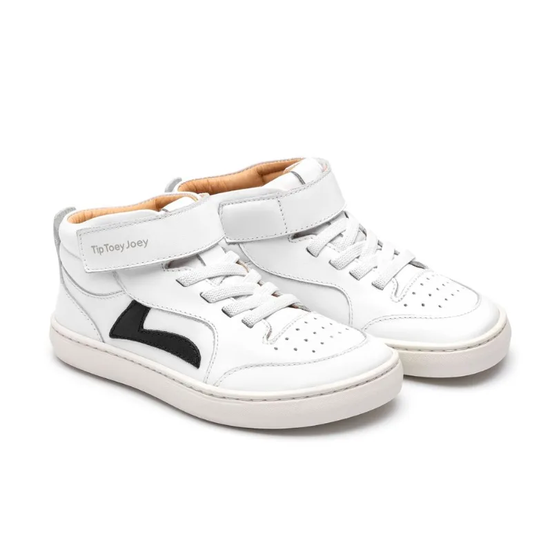 Landy high-top Branco/ preto 32