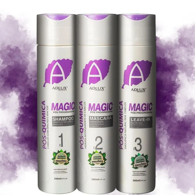 Magic Pós Progressiva Livre-se Dos Cabelos Arrepiados Adluxx