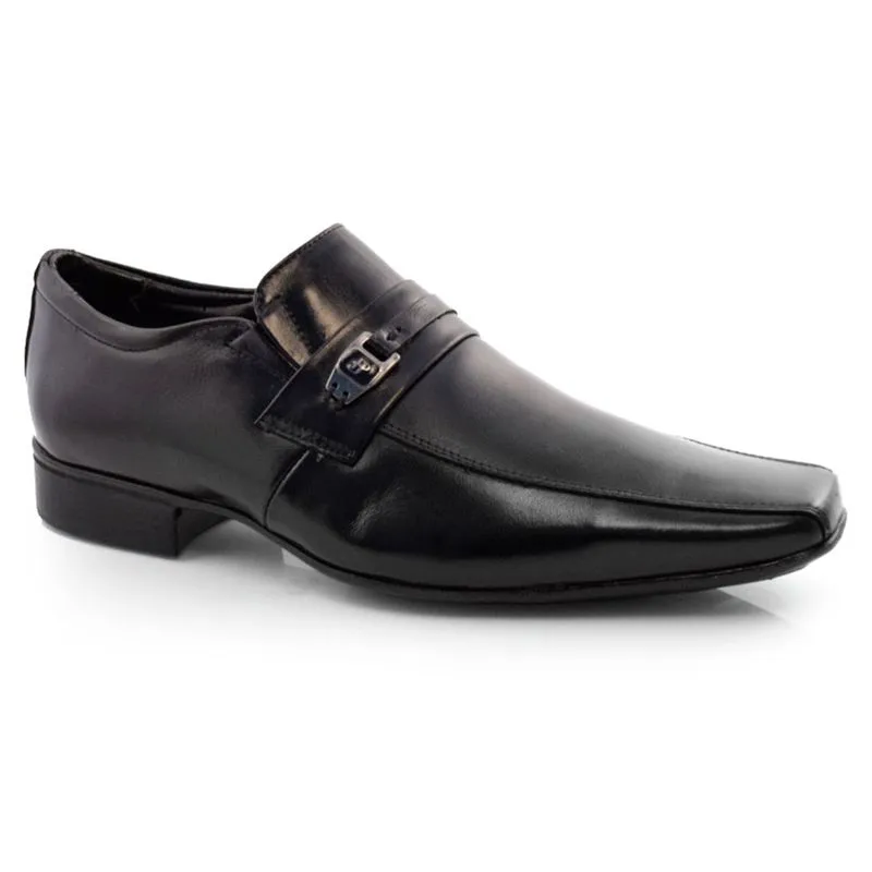 Sapato Social de Couro Jota Pe Air Vinitti Preto 77603 37