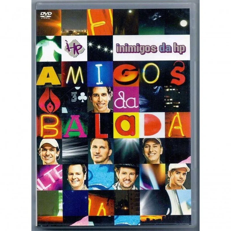 Dvd Inimigos Da H P - Amigos Da Balada