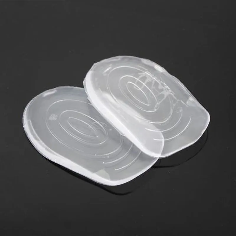 Par De Palmilha Calcanhar Silicone Gel Ortopedica Anti Impac