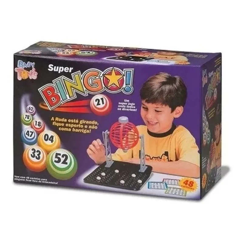 Jogo De Bingo Infantil Mimo Toys