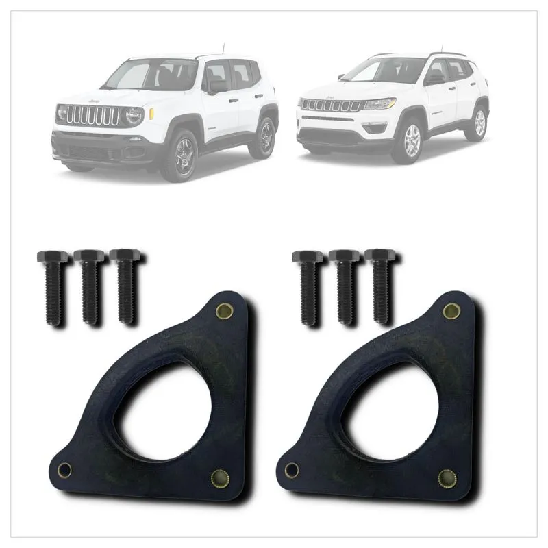 Kit Lift Calço De Mola Traseiro Jeep Compass Renegade 2 Pol