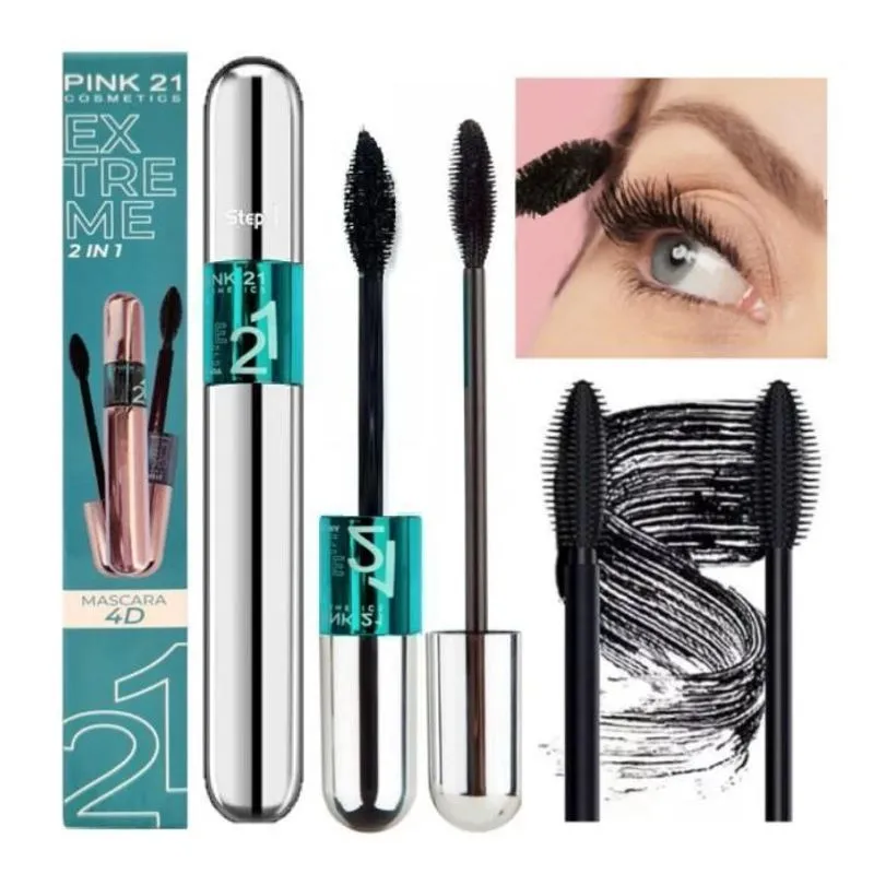 Pink 21 - Mascara De Cilios 2 In 1 Extreme 4d Cs3550