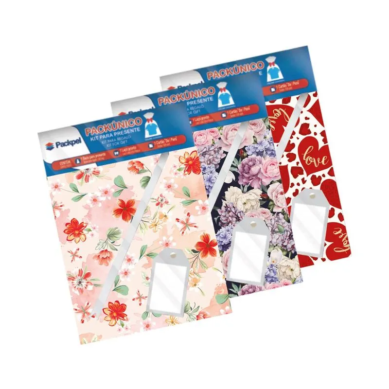 Saco Para Presente Feminino/Romantico 60x90 - Packpel
