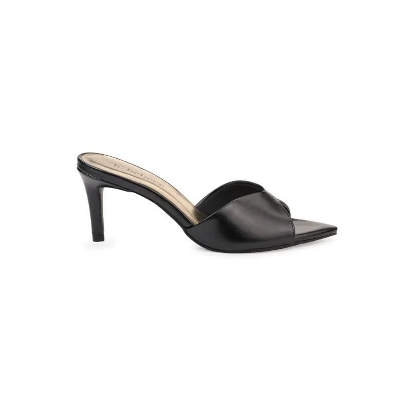 Tamanco Bebecê Glam com Salto Fino Preto 37