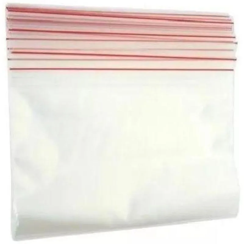 Kit 100 Saco Fechamento Zip N11 30x40cm Fecho Hermético