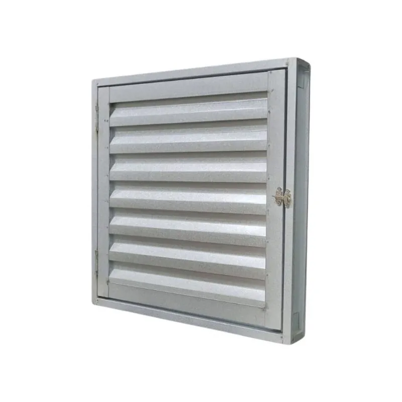 Portinhola Porta Alçapão Alumínio Galvanizado 60x80 R120 Silver - Prata - Cinza