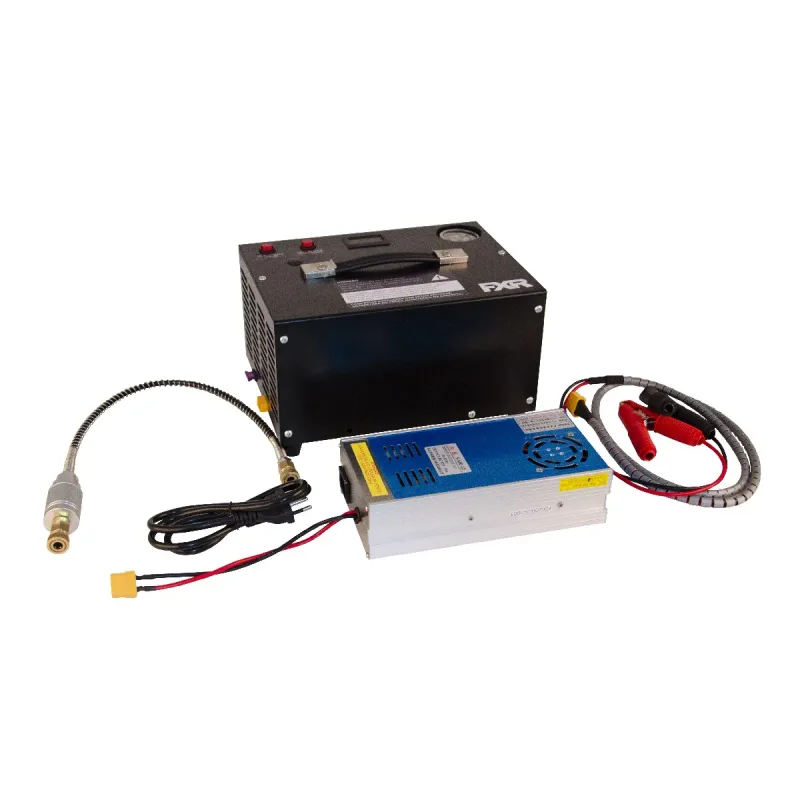 Compressor Portátil Alta Pressão Pcp Trivolt 12v Dc 110/220 300 Bar