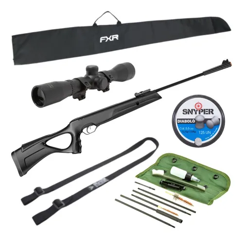 Carabina Gás Ram Nitro Gr800s Blade 5,5 Mm + Combo - Artemis