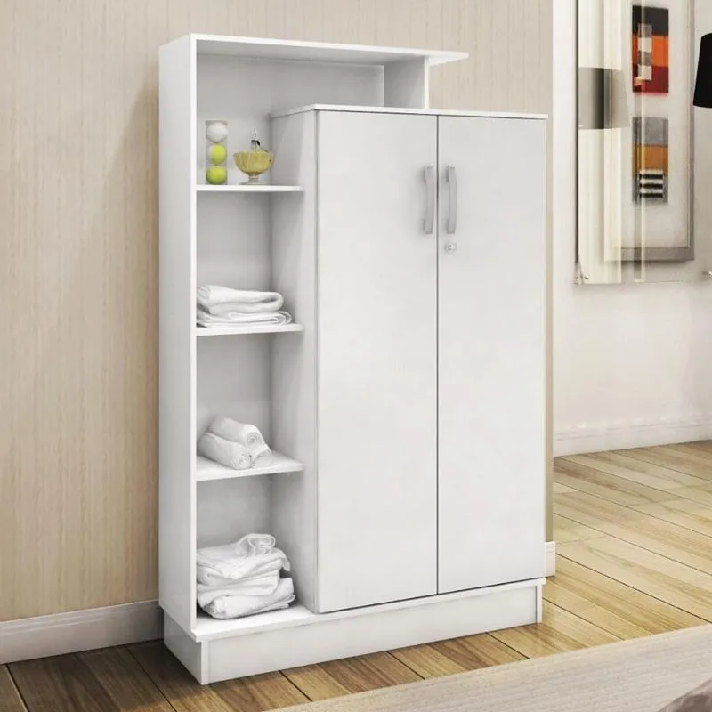 Sapateira Multiuso 2 Portas com Chave 91cm Multimóveis CR35293