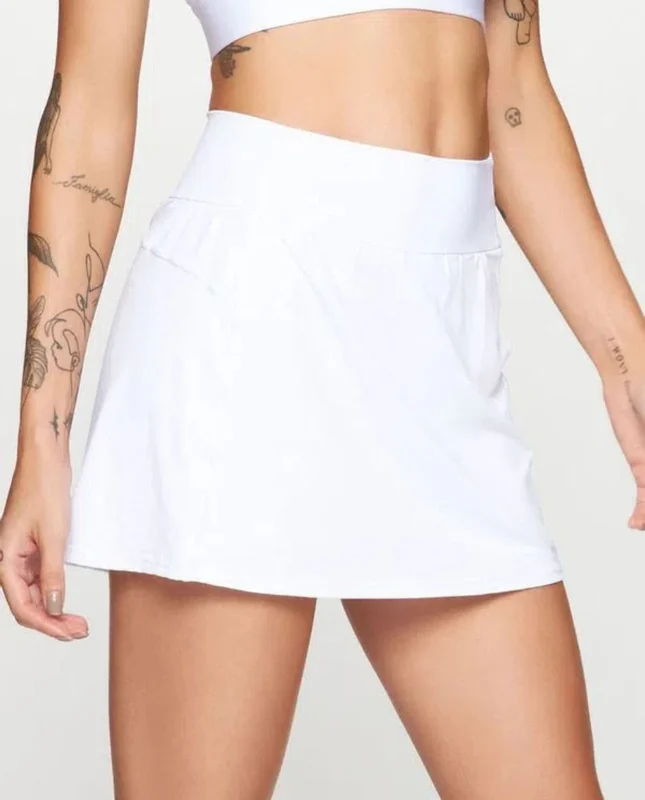 SHORT SAIA LISO MOVE BODY FOR SURE Branco / XL