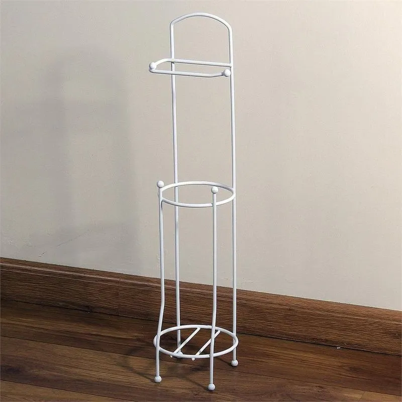 Suporte Papel Higiênico Branco