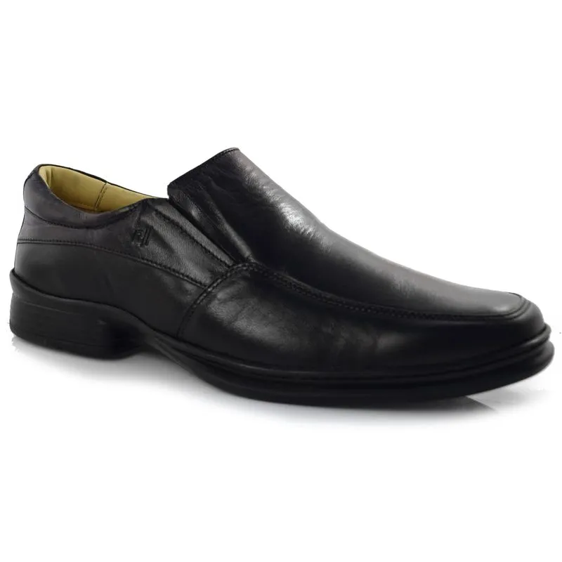 Sapato Social Masculino de Couro Rafarillo Soft Preto 9216 39