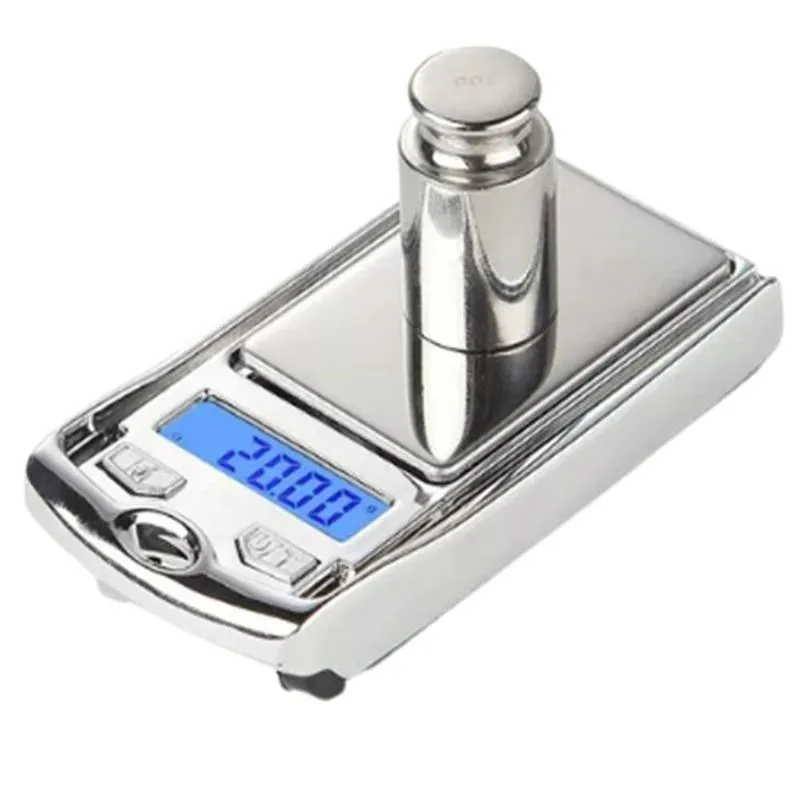 Mini Balança Portátil Digital: 0.01-200g, Lcd Visor Nítido