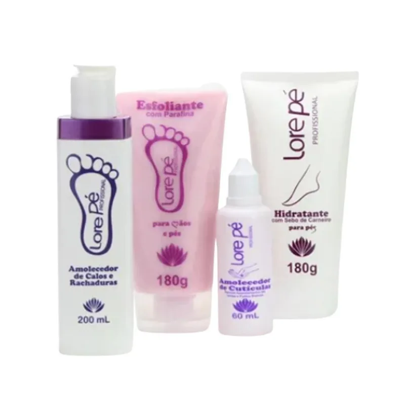 Kit Completo Spa Dos Pés Lorepe 200 Ml O Melhor
