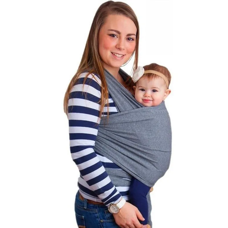 Wrap Sling Cinza Mescla