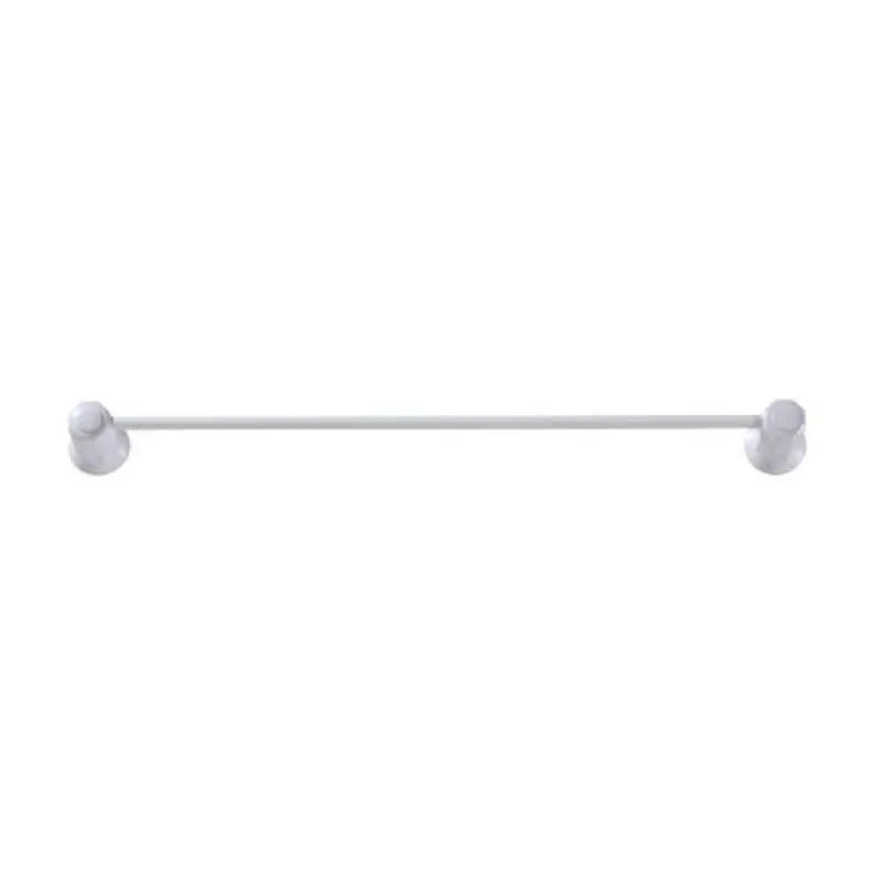 Porta Toalha Rosto 25cm Branco - Kit Essencial Banheiro 5 Peças Bella Arte