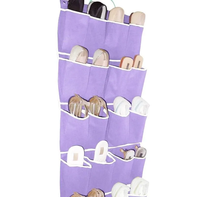 Sapateira De Porta Para 10 Pares - Lilas