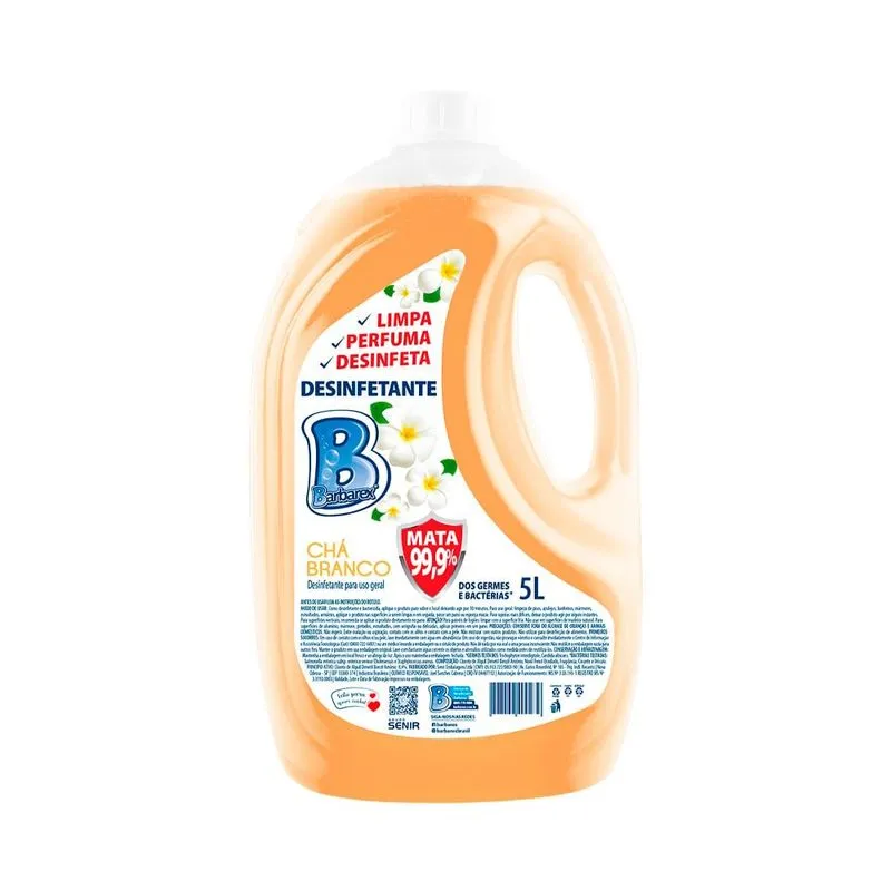 Desinfetante Barbarex Chá Branco 5l
