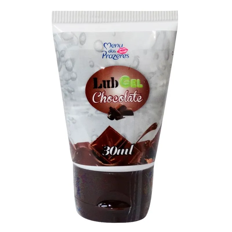 Lub Gel Chocolate Lubrificante em Gel com Aroma 30ml Menu dos Prazeres