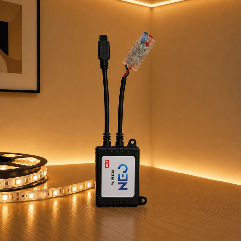 Controlador de Fita Led Inteligente Wi-Fi Branco Quente/Frio Neo - AVANT