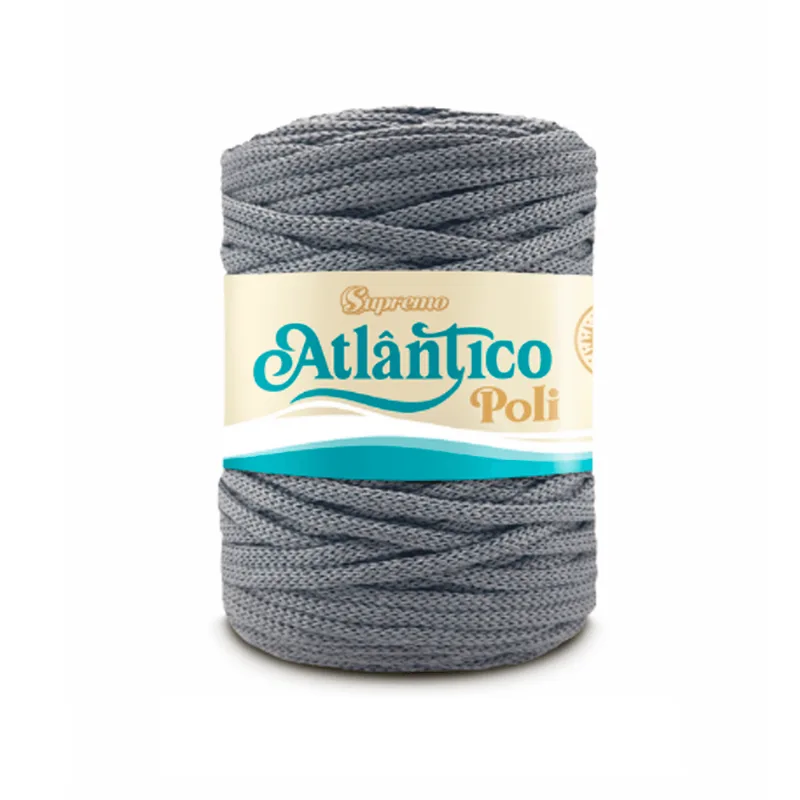 FIO NAUTICO ATLANTICO POLI 2118 246 CINZA NIQUELADO ÚNICA