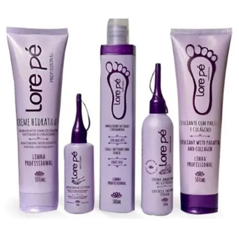 Kit Lorepé: O Caminho Para Pés Suaves E Radiantes