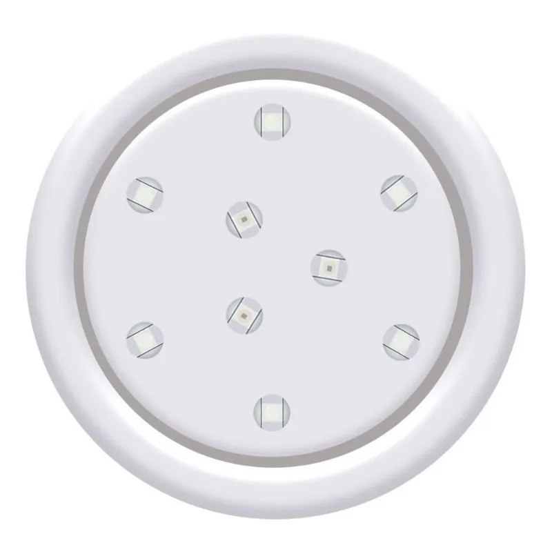 Refletor De Piscina Led Azul 9w Iluminação 80mm Globalmar