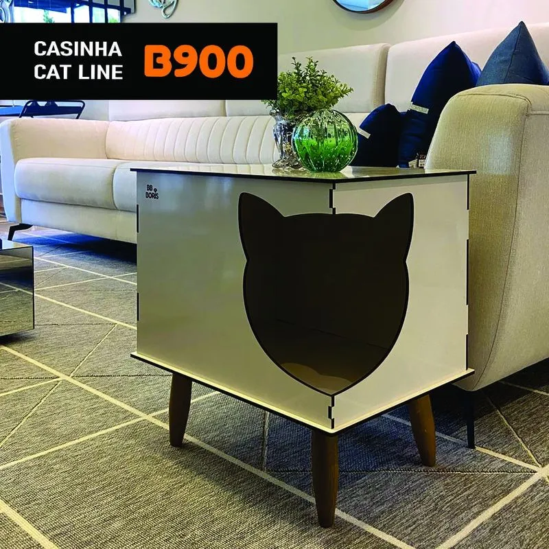 Casinha Cat Line champagne