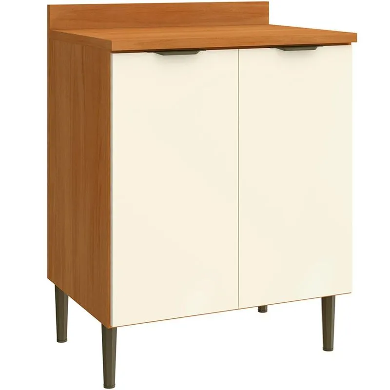 Balcão 70 cm 2 Portas com Tampo Ibiza 4337 Casamia