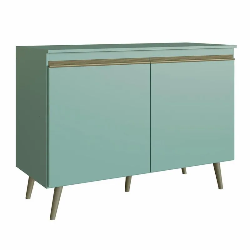 Balc??o de Cozinha com Tampo One 2 PT Verde Bellagio 120 cm