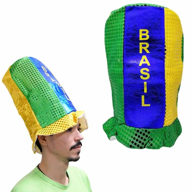 Chapéu Brasil PT4796BRA Solatex - UN