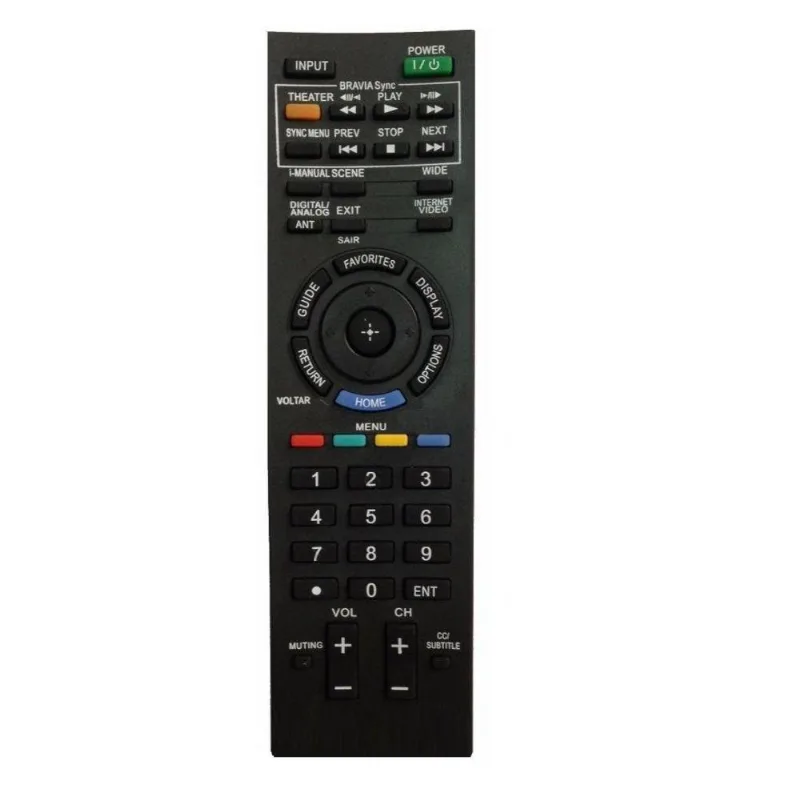 Controle Remoto Tv Lcd Led Sony Bravia Rm-yd047 Kdl40 W-1004