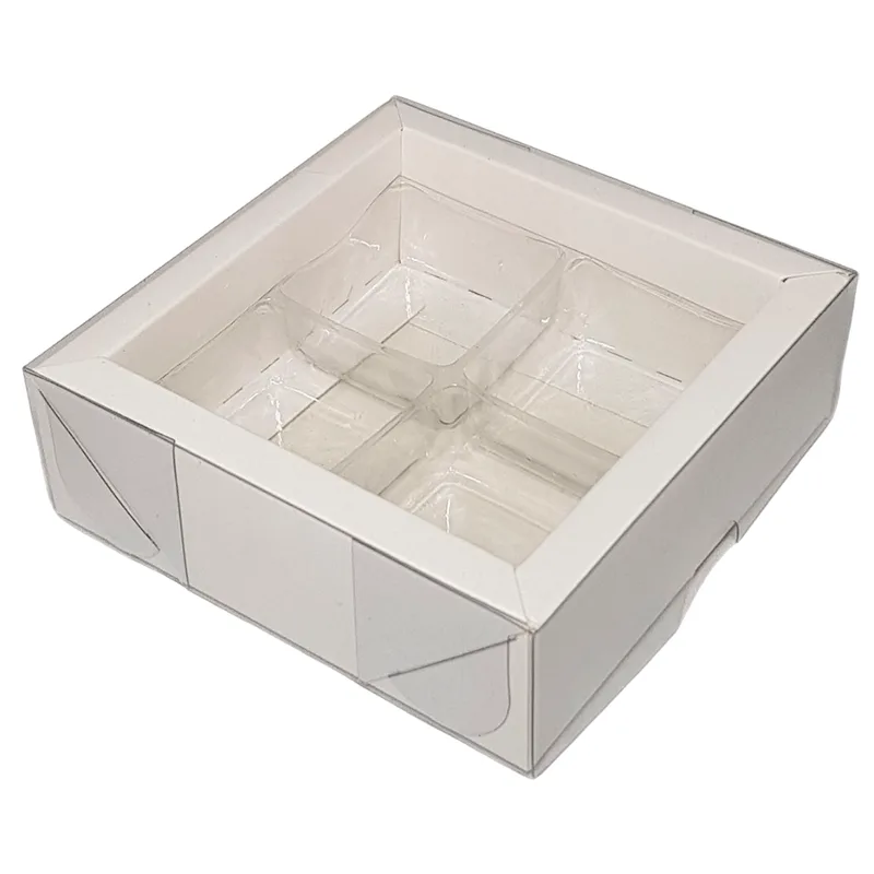 Caixa N7 Com Berço Branco 7.7X7.7X3cm 10 Unidades ASSK